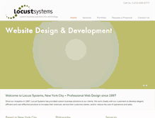 Tablet Screenshot of locustsystems.com